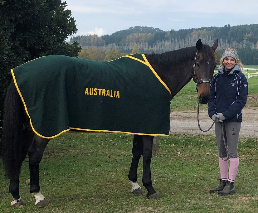 Retired Racehorse Representing Australia In Eventing